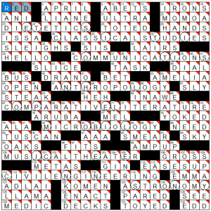 Solution to Evan Birnholz's June 11 crossword, “On That Note” - The  Washington Post