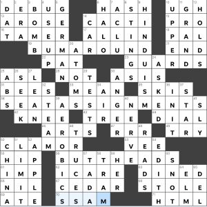 Completed USA Today crossword for Thursday July 20, 2023
