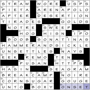 Newsday Crossword October 23, 2023 Clues And Answers