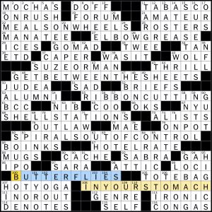 LA Times Crossword 14 Aug 23, Monday 