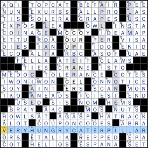 1120-16 New York Times Crossword Answers 20 Nov 16, Sunday 