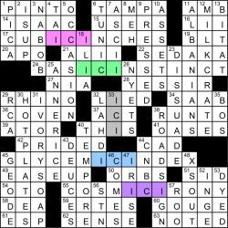 0829-22 NY Times Crossword 29 Aug 22, Monday 