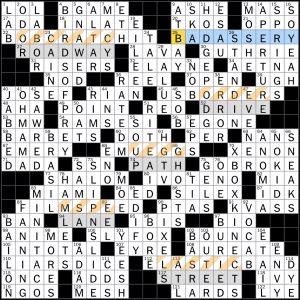 09.10.23 Sunday New York Times Crossword