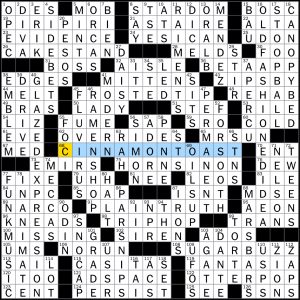 10.15.23 Sunday New York Times Crossword