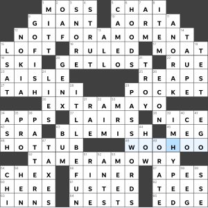 Completed USA Today crossword for Wednesday October 18, 2023