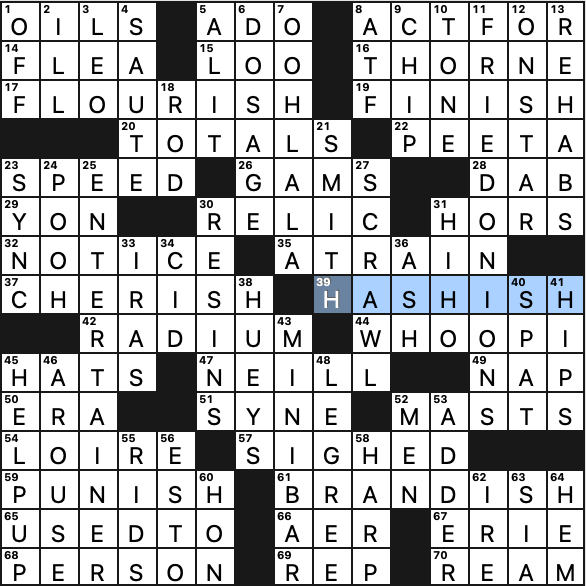 LA Times Crossword 11 Nov 20, Wednesday 