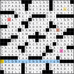 Sunday, October 8, 2023 | Diary of a Crossword Fiend