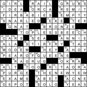 1005-23 NY Times Crossword 5 Oct 23, Thursday 