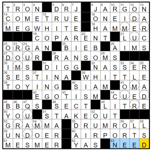 LA Times Crossword 25 Oct 22, Tuesday 