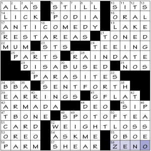 Newsday Crossword October 23, 2023 Clues And Answers