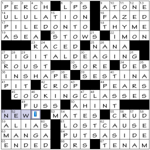 Newsday Crossword October 23, 2023 Clues And Answers