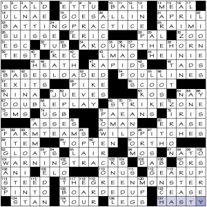 Newsday Crossword October 23, 2023 Clues And Answers