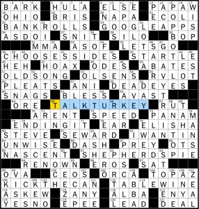 11.19.2023 Sunday New York Times Crossword