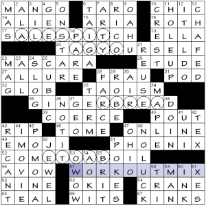 NYT Crossword Answers for Nov. 2, 2023 - The New York Times