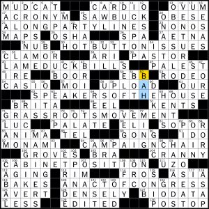12.10.2023 Sunday New York Times Crossword