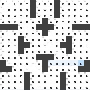 Completed USA Today crossword for Thursday December 28, 2023