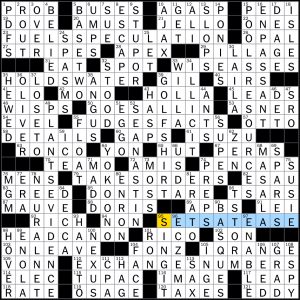 Sunday, March 24, 2024  Diary of a Crossword Fiend