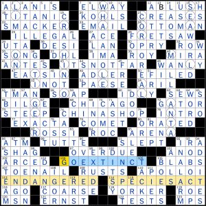 04.14.2024 Sunday New York Times Crossword