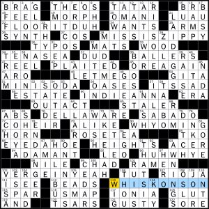 06.30.2024 Sunday New York Times Crossword Puzzle
