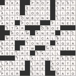 Completed USA Today crossword for Thursday August 22, 2024