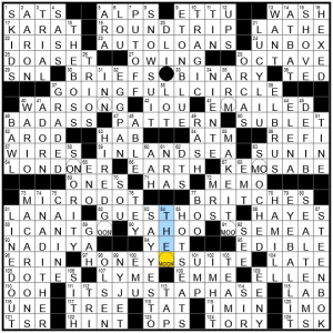 10.27.2024 Sunday New York Times Crossword