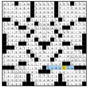 01.12.2025 Sunday New York Times Crossword