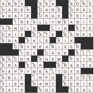 Completed USA Today crossword for Wednesday July 16, 2025