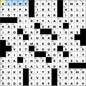 Completed USA Today crossword for Thursday August 07, 2025