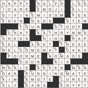 Completed USA Today crossword for Wednesday August 13, 2025