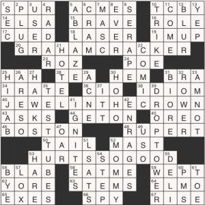 Completed USA Today crossword for Thursday September 11, 2025