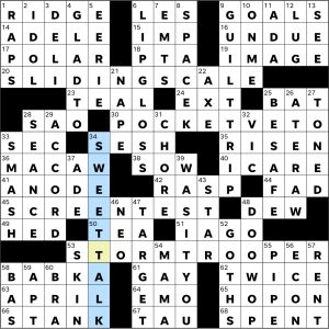 Completed USA Today crossword for Thursday October 23, 2025