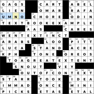 Completed USA Today crossword for Wednesday December 10, 2025