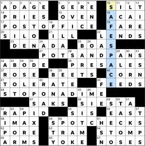 Completed USA Today crossword for Thursday February 12, 2026