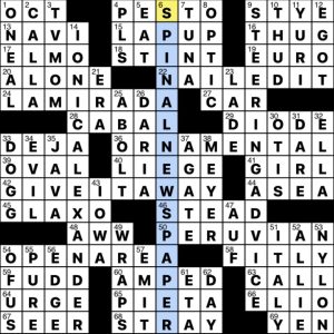 Jonesin' solution 3/10/26