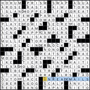 4.19.26 Sunday New York Times Crossword