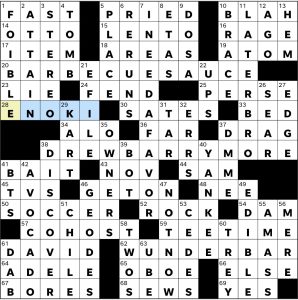 Completed USA Today crossword for Wednesday May 06, 2026